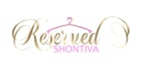 Reserved By Shontiva coupons